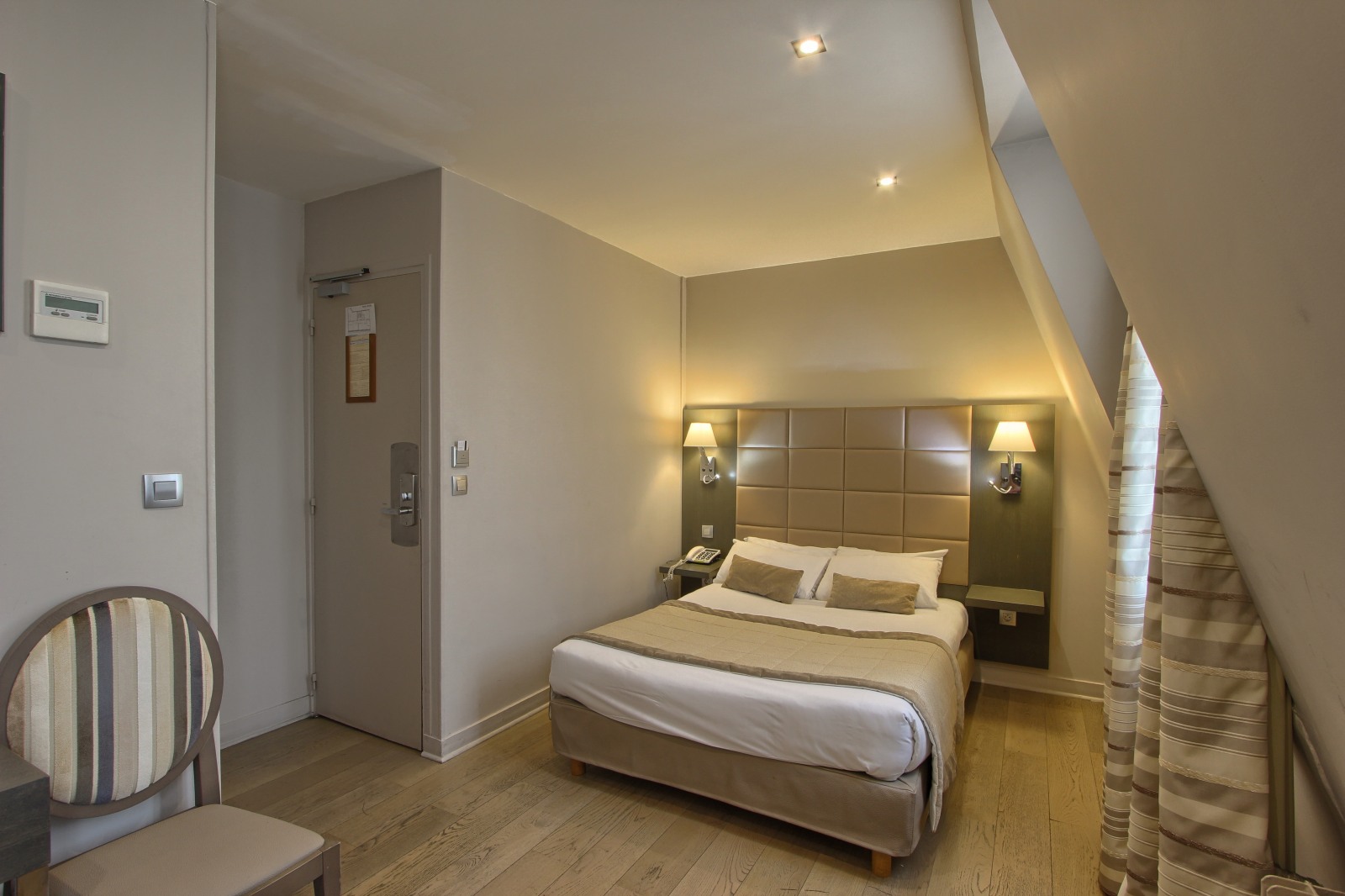 Chambre vieux rose et taupe: aménagement intérieur d&#;un mas ...